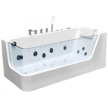 Акриловая ванна Cerutti SPA C-494-17R 170x80 с гидромассажем белый