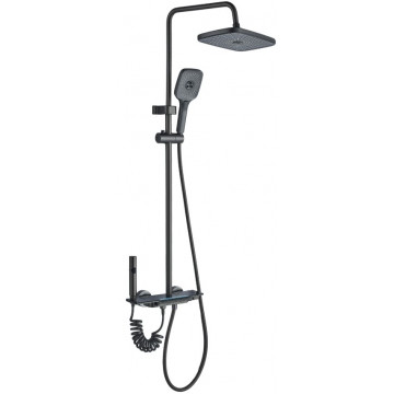 Душевая система Cerutti SPA Flavio 11406 графит