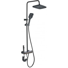 Душевая система Cerutti SPA Leandro 11410 графит