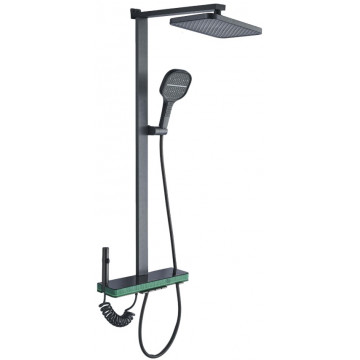 Душевая система Cerutti SPA Mauro 11362 графит