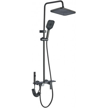 Душевая система Cerutti SPA Nanni 11357 графит