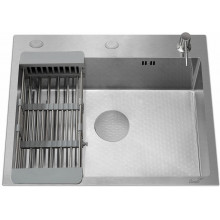 Мойка для кухни Cerutti SPA Gloria CT11255 50x50 матовый хром