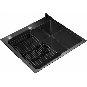 Мойка для кухни Cerutti SPA Gloria CT11256 50x50 графит