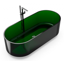 Ванна из полимерного материала Knief Ellipse Shape 70003090 170x75 Malachit