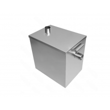 Пескоуловитель под мойку из нержавеющей стали 25 литров 300х250х340 мм, 19225