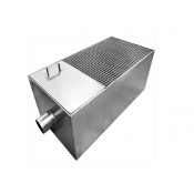 Пескоуловитель из нержавеющей стали AISI 304, S 3 мм, 1000х500х400 мм, 21510