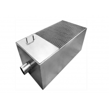 Пескоуловитель из нержавеющей стали AISI 304, S 3 мм, 1000х500х400 мм, 21510