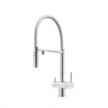 Смеситель для кухни Imola с краном для фильтра и гибким изливом, хром, SC4010CHwh