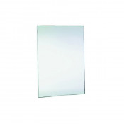 Зеркало с рамкой из нержавеющей матовой стали 60х45 см Nofer 08050.S