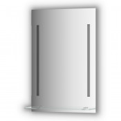 Зеркало с полочкой cо встроенным LED-светильником Evoform Ledline-S 50 х 75 см BY 2160