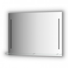 Зеркало с полочкой cо встроенным LED-светильником Evoform Ledline-S 100 х 75 см BY 2166