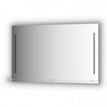 Зеркало с полочкой cо встроенным LED-светильником Evoform Ledline-S 120 х 75 см BY 2167