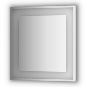 Зеркало в багетной раме cо встроенным LED-светильником Evoform Ledside 70 х 75 см BY 2202