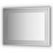 Зеркало в багетной раме cо встроенным LED-светильником Evoform Ledside 100 х 75 см BY 2205