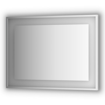 Зеркало в багетной раме cо встроенным LED-светильником Evoform Ledside 100 х 75 см BY 2205