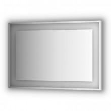 Зеркало в багетной раме cо встроенным LED-светильником Evoform Ledside 110 х 75 см BY 2206