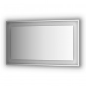 Зеркало в багетной раме cо встроенным LED-светильником Evoform Ledside 130 х 75 см BY 2208