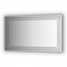 Зеркало в багетной раме cо встроенным LED-светильником Evoform Ledside 130 х 75 см BY 2208