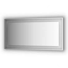 Зеркало в багетной раме cо встроенным LED-светильником Evoform Ledside 150 х 75 см BY 2210