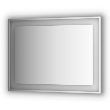 Зеркало в багетной раме cо встроенным LED-светильником Evoform Ledside 120 х 90 см BY 2212