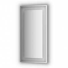 Зеркало в багетной раме cо встроенным LED-светильником Evoform Ledside 60 х 120 см BY 2214