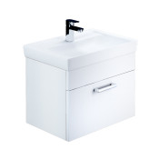 Тумба с умывальником Iddis New Mirro NMIR60Wi95K 60 см подвесная белая