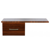 Тумба под раковину Misty Техас 120 L подвесная зебрано