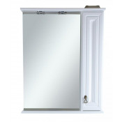 Зеркало-шкаф Misty Лувр 60 R белый