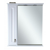 Зеркало-шкаф Misty Лувр 65 L белый