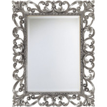 Зеркало Misty Аврора R.1076.PA.ZF col 146 (серебро, прямоугольное)