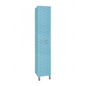 Шкаф-пенал Style Line Ассоль 36 Люкс ЛС-00000322 Аквамарин