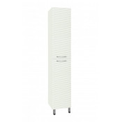 Шкаф-пенал Style Line Ассоль 36 Люкс ЛС-00000357 Техно платина