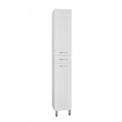 Шкаф-пенал Style Line Эко Стандарт 36 ЛС-00000194 с бельевой корзиной белый