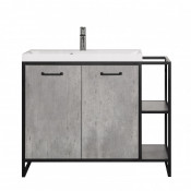 Тумба под раковину Style Line Лофт  ЛС-000010021 бетон правая/левая