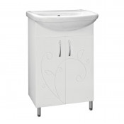 Тумба под раковину Style Line Эко Фьюжн 9 ЛС-00000073 белая