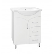 Тумба под раковину Style Line Эко Стандарт 22 ЛС-00000104 белая