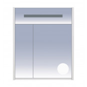 Зеркальный шкаф Misty Джулия 65 белый White