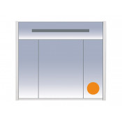 Зеркальный шкаф Misty Джулия 85 оранжевый