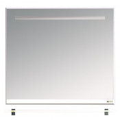 Зеркало Misty Джулия 90 белое White с полочкой