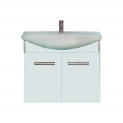 Тумба Misty 65 подвесная белая