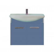 Тумба Misty 65 подвесная синяя