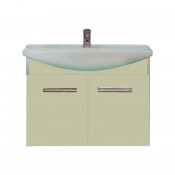 Тумба Misty 75 подвесная бежевая