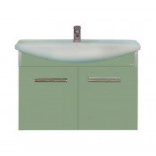 Тумба Misty 75 подвесная салатовая