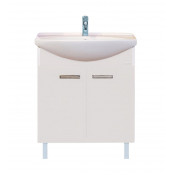 Тумба с раковиной Misty Джулия 75 белая White