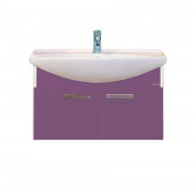 Тумба Misty 85 подвесная сиреневая