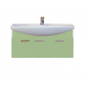 Тумба Misty 105 подвесная салатовая