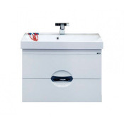 Тумба Misty 65 с 2 ящиками белая эмаль