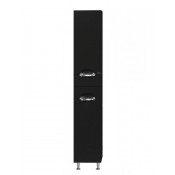 Шкаф-пенал Misty Жасмин 35 L черный эмаль с б/к