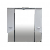 Зеркало-шкаф Misty Дрея 105 белый эмаль