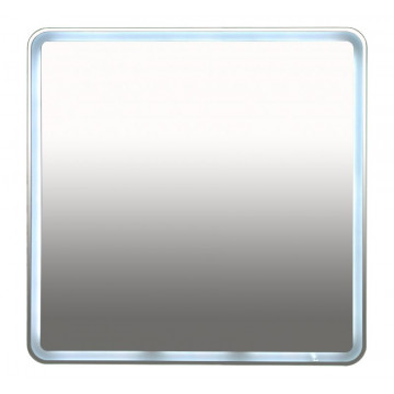 Зеркало Misty Неон 3 LED 80x80 клавишный выключатель